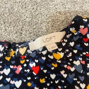Loft Heart Short Sleeve Top